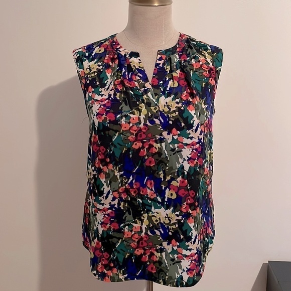 J Crew sleevless blouse - Picture 2 of 12